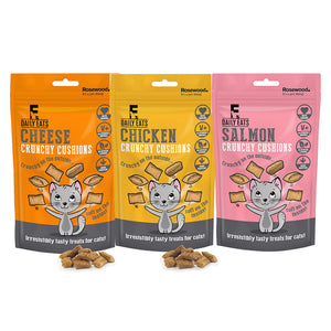 Rosewood Daily Eats Crunchy Cushion Cat Treats