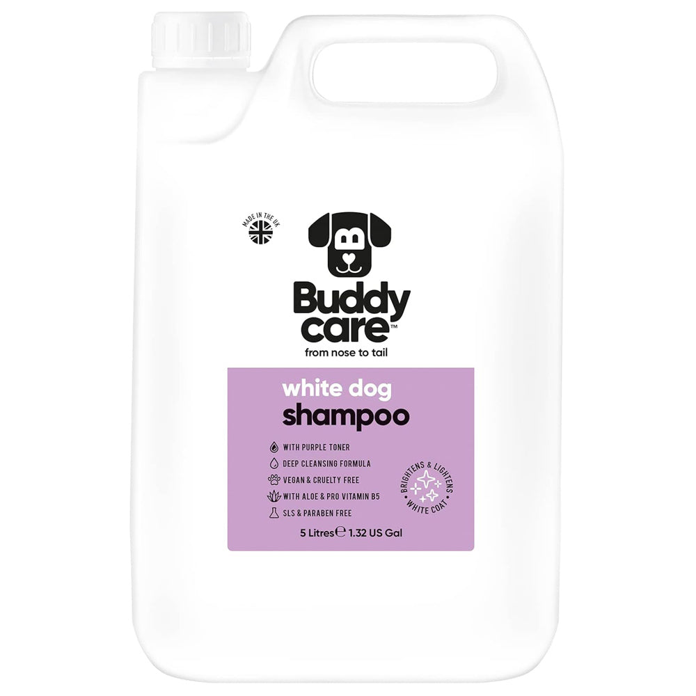 Buddycare White Dog Shampoo 5 Litre