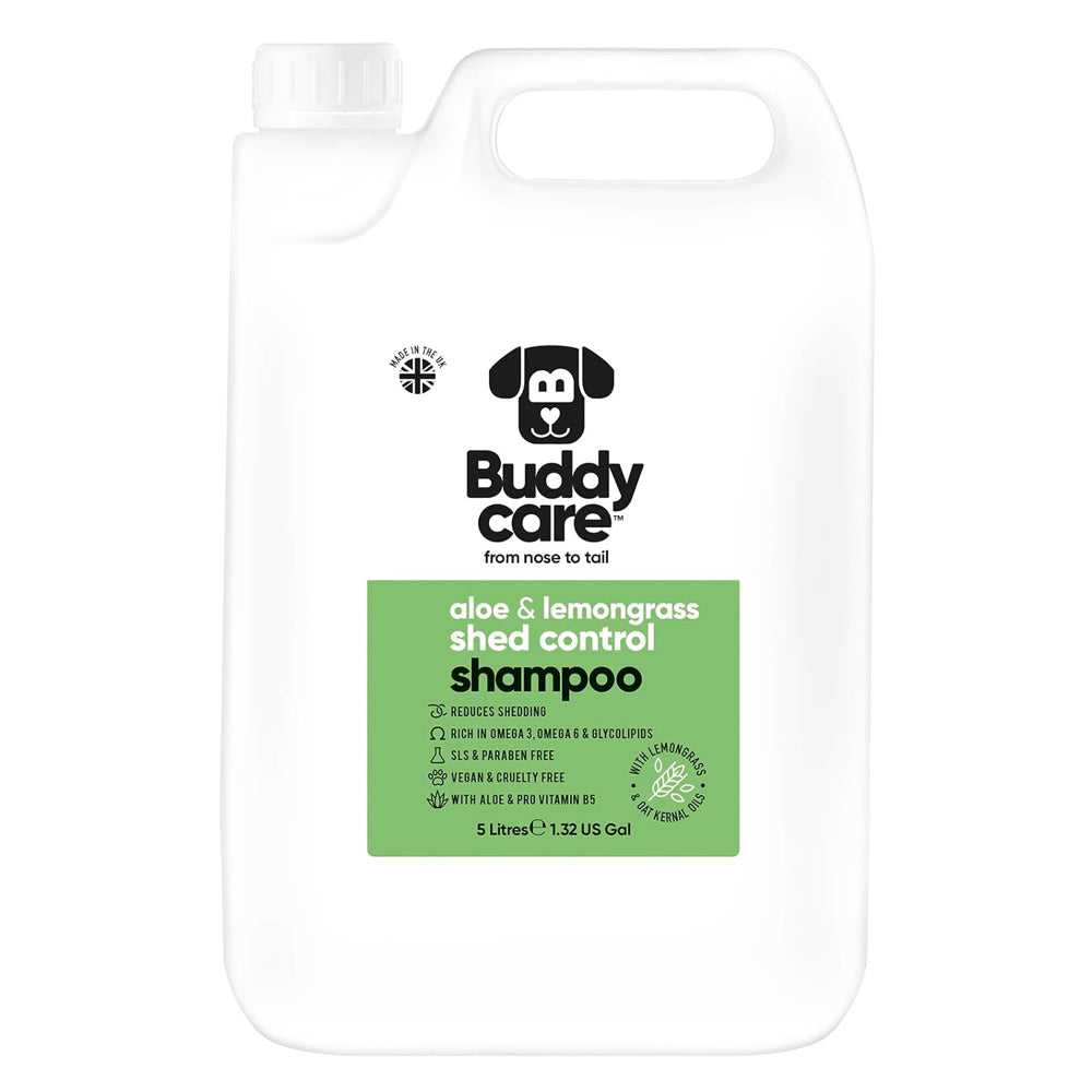 Buddycare Shed Control Dog Shampoo 5 Litre