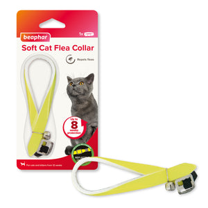 Beaphar Soft Flea Collar for Cats – Reflective