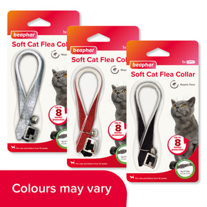 Beaphar Soft Flea Collar for Cats – Glitter