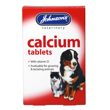 Load image into Gallery viewer, Johnson&#39;s Vet Calcium Tablets for Cats &amp; Dogs, 40 Tablets
