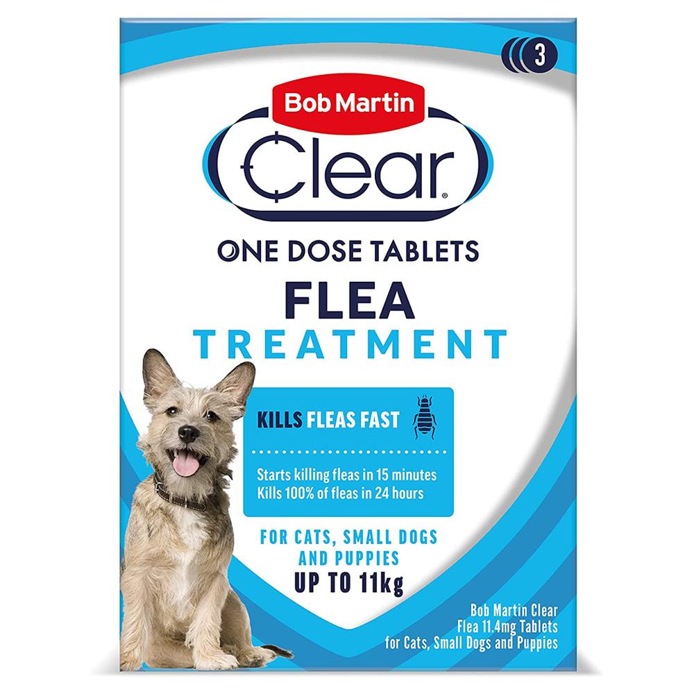 Bob Martin Flea Tablets for Dogs Puppies Favour Pet Foods