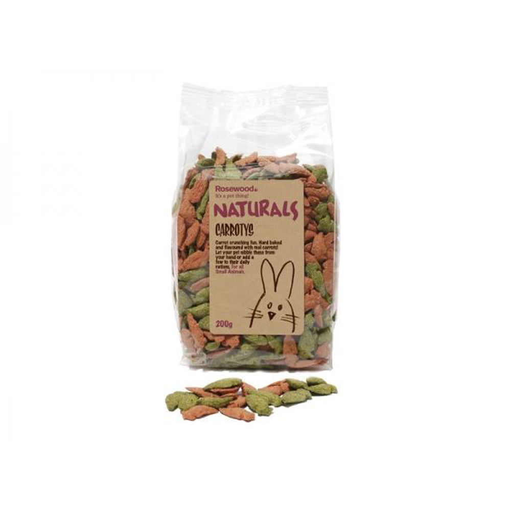 Rosewood Carrotys Treats – Healthy & Tasty Snacks for Small Pets