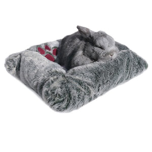 Rosewood Snuggles Luxury Plush Bed for Small Animals