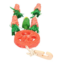 Load image into Gallery viewer, Rosewood Carrot Dream Catcher – A Fun &amp; Chewable Toy for Small Pets
