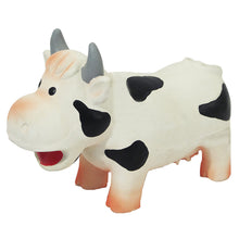 Load image into Gallery viewer, Rosewood Grunters Squeaky Dog Toy Latex Pig or Cow
