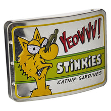 Load image into Gallery viewer, Yeowww! Tin of Stinkies Catnip Sardines Cat Toy
