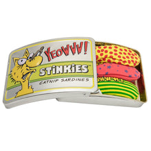 Load image into Gallery viewer, Yeowww! Tin of Stinkies Catnip Sardines Cat Toy
