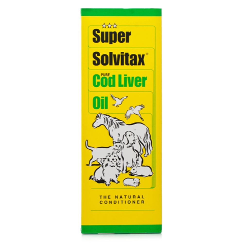 Super Solvitax Cod Liver Oil – For Dogs, Cats, Ponies, Birds & Small Animals